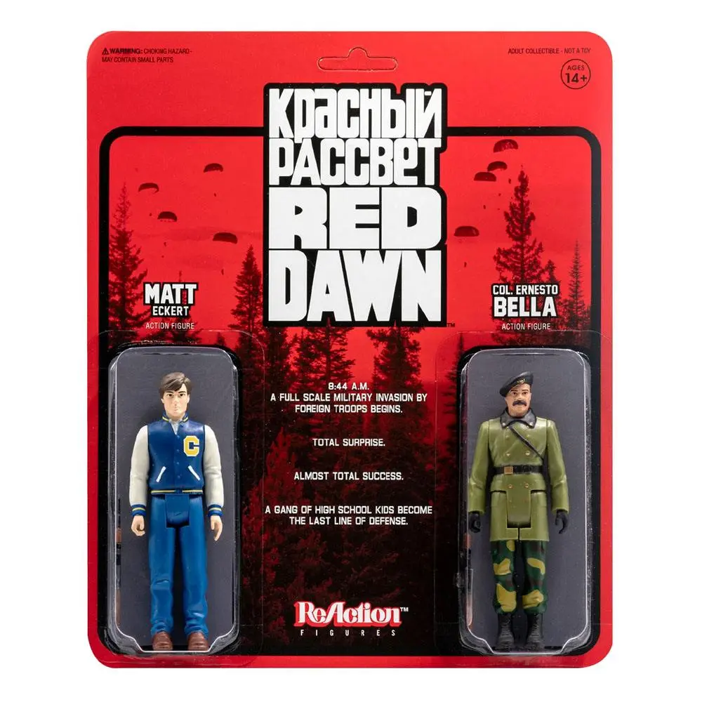 Red Dawn ReAction 2-Pack Pack B (Matt &amp; Bella) akciófigura 10 cm termékfotó