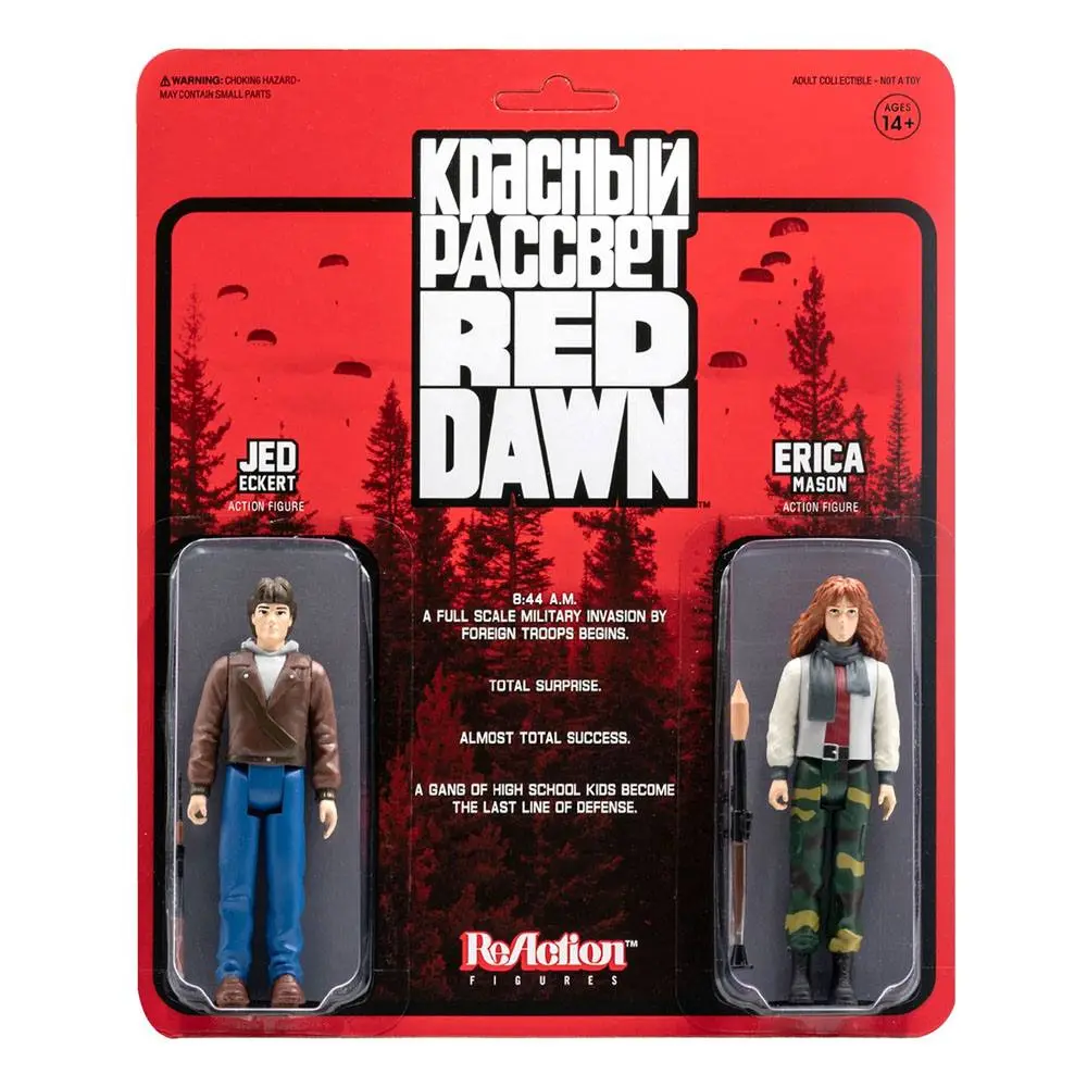 Red Dawn ReAction Pack A (Erica &amp; Jed) akciófigura csomag 10 cm termékfotó