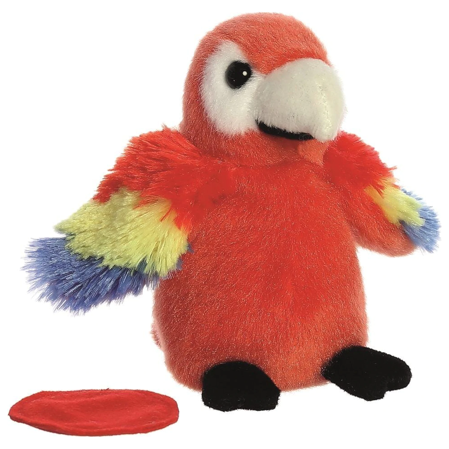 Red Parrot plüss 15cm termékfotó