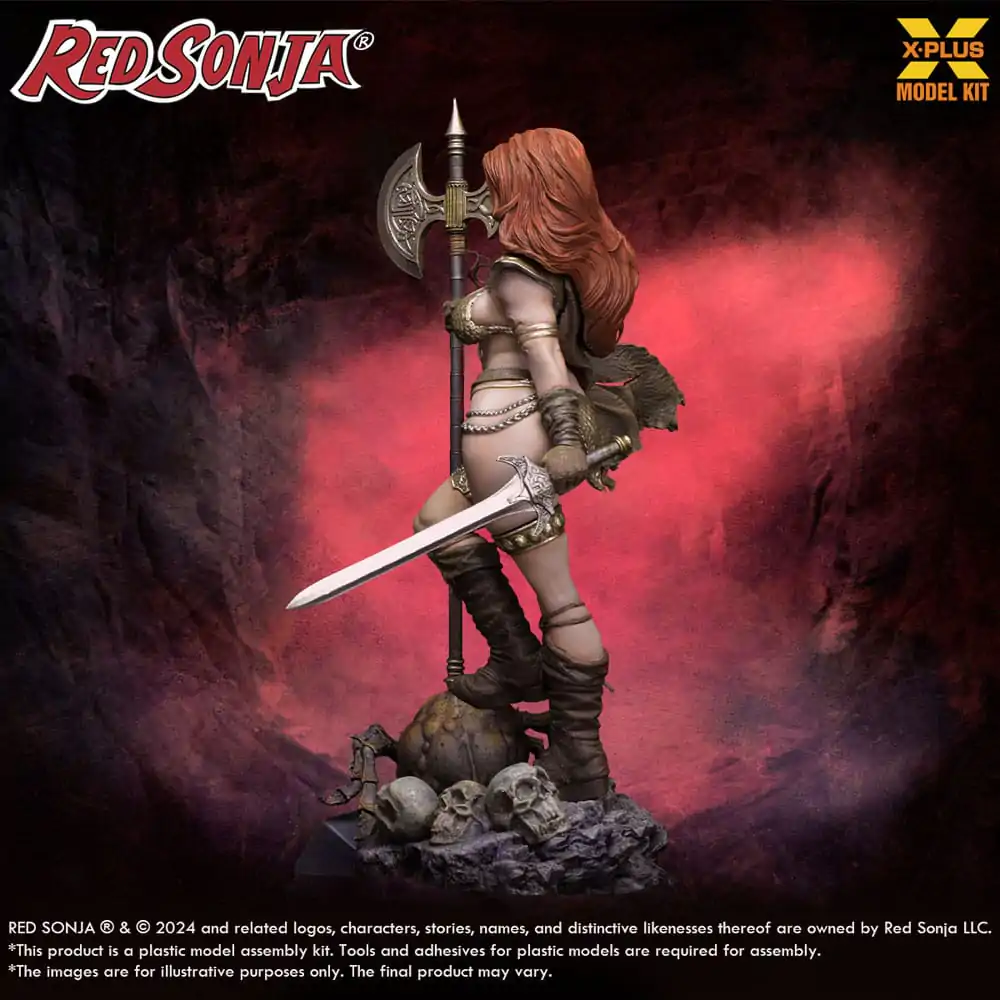 Red Sonja 1/8 Red Sonja Műanyag modell készlet 27 cm termékfotó