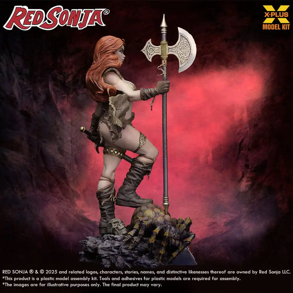 Red Sonja 1/8 Red Sonja reissue Műanyag modell készlet 27 cm termékfotó