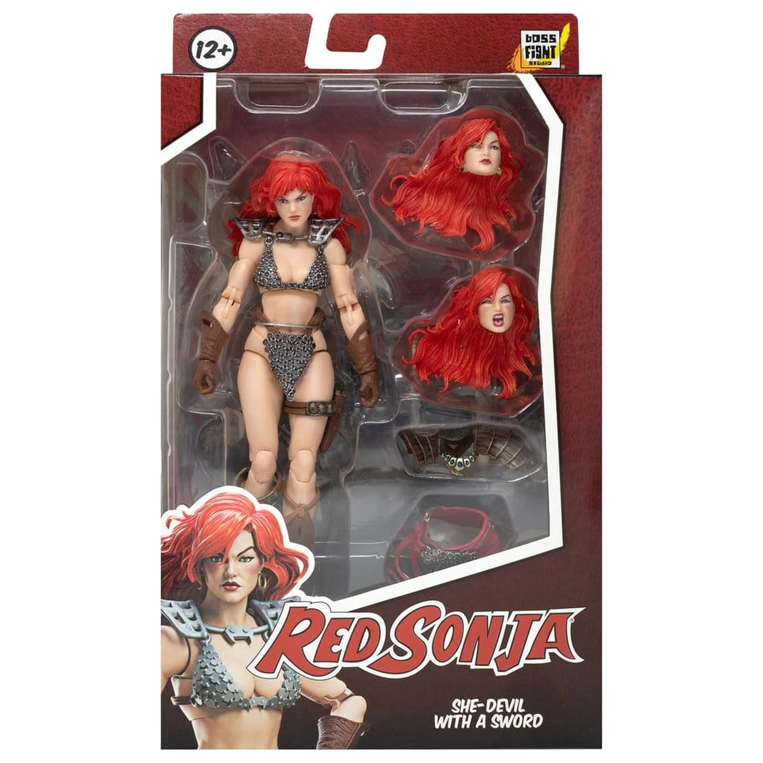 Red Sonja Epic H.A.C.K.S. akciófigura 1/12 Scale Immortal Red Sonja termékfotó