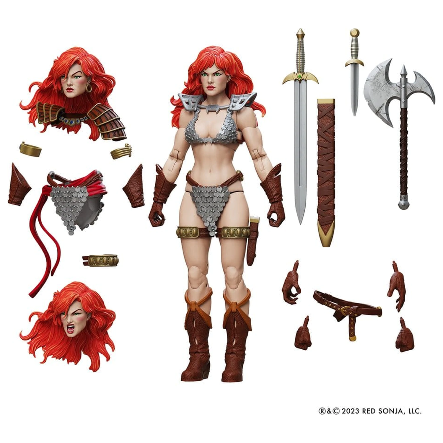 Red Sonja Epic H.A.C.K.S. akciófigura 1/12 Scale Immortal Red Sonja termékfotó