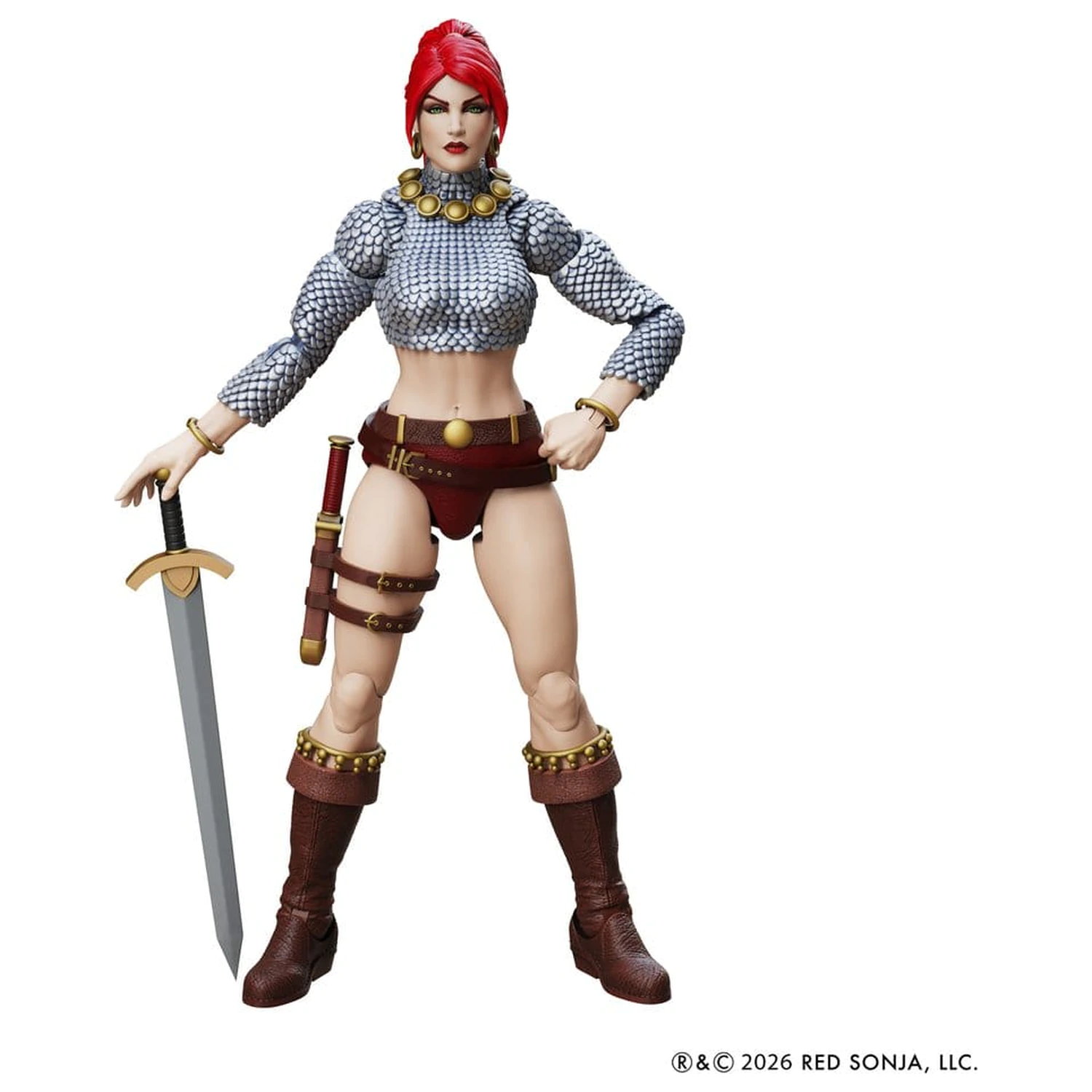 Red Sonja Epic H.A.C.K.S. akciófigura 1/12 Scale Immortal Red Sonja termékfotó