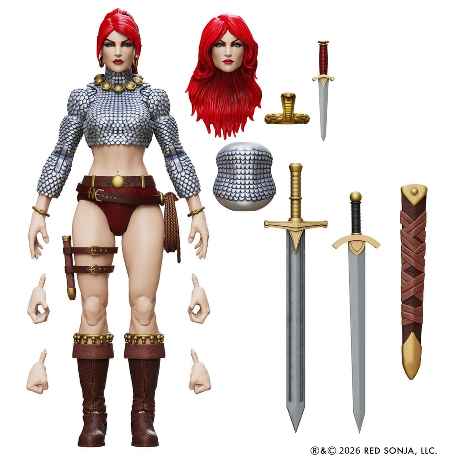 Red Sonja Epic H.A.C.K.S. akciófigura 1/12 Scale Immortal Red Sonja termékfotó