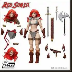 Red Sonja Epic H.A.C.K.S. Red Sonja akciófigura termékfotó