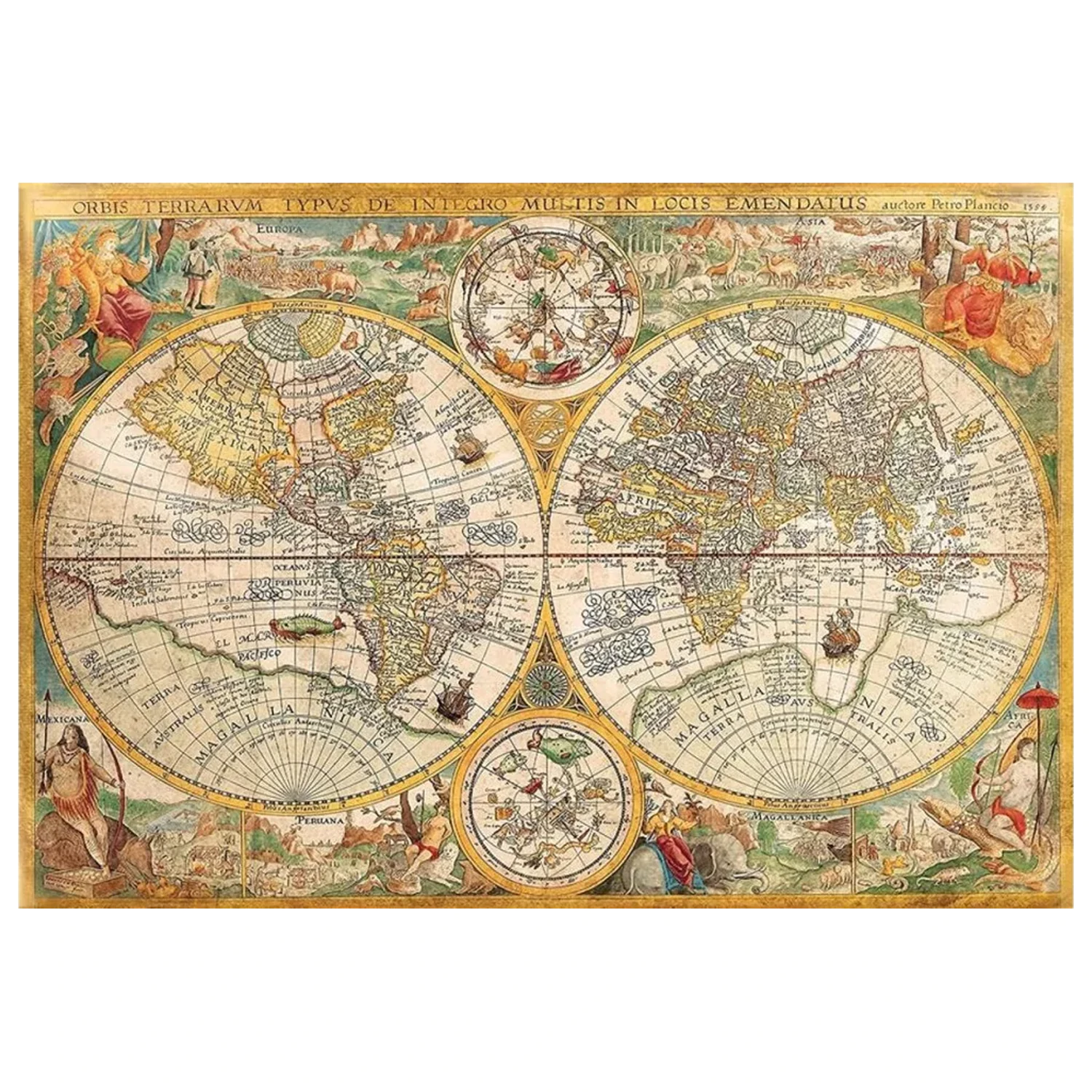 Régi térkép Ancient 2000 db-os puzzle termékfotó