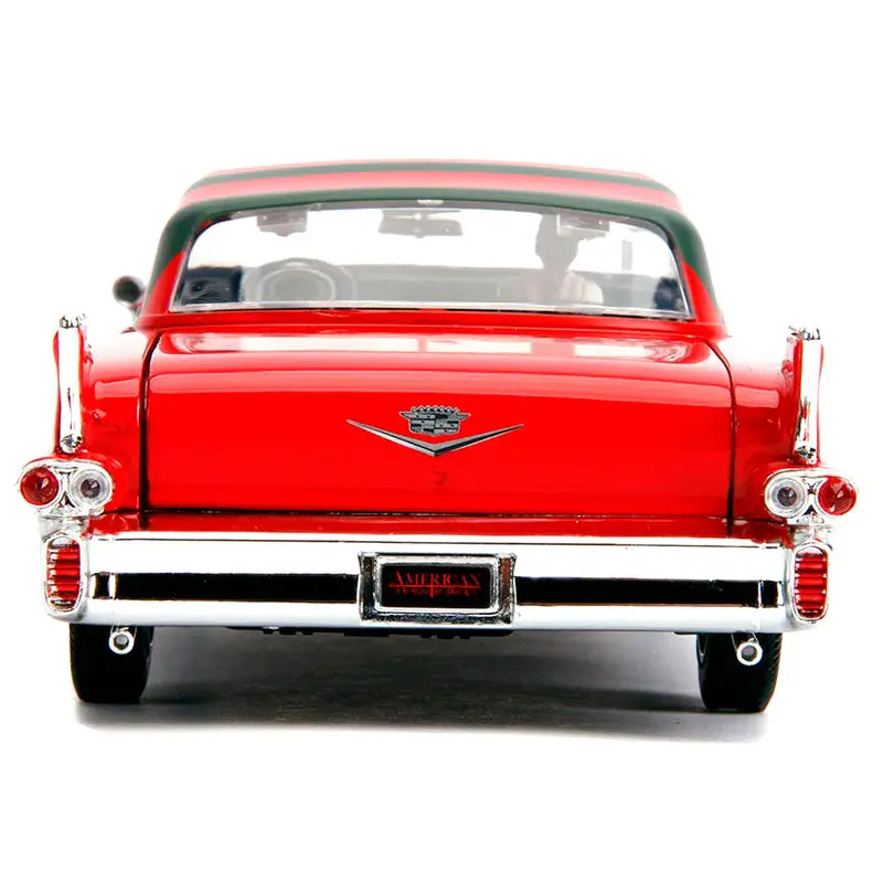 Rémálom az Elm utcában Cadillac Series 62 1958 fém autó és figura szett termékfotó