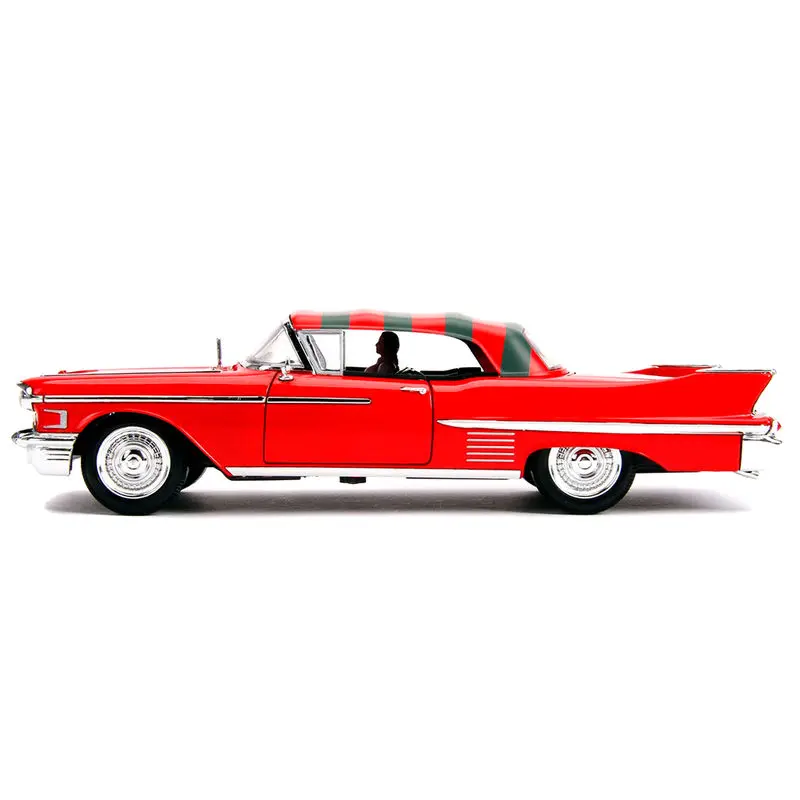 Rémálom az Elm utcában Cadillac Series 62 1958 fém autó és figura szett termékfotó