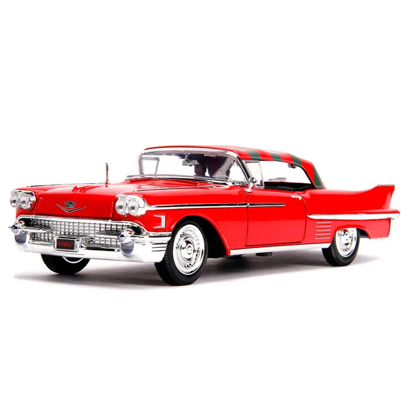 Rémálom az Elm utcában Cadillac Series 62 1958 fém autó és figura szett termékfotó