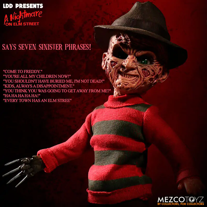 A Nightmare on Elm Street Freddy Krueger figure 25cm with sound termékfotó