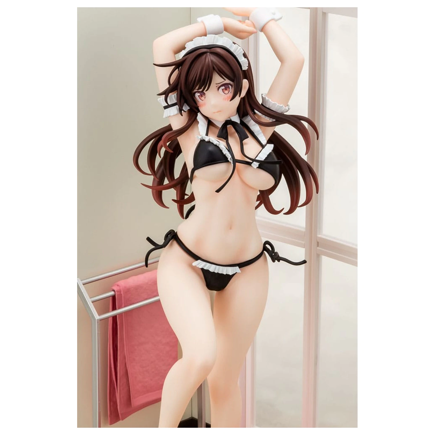 Rent-A-Girlfriend 1/6 Chizuru Mizuhara Maid Bikini ni Okigae PVC szobor figura 30 cm termékfotó