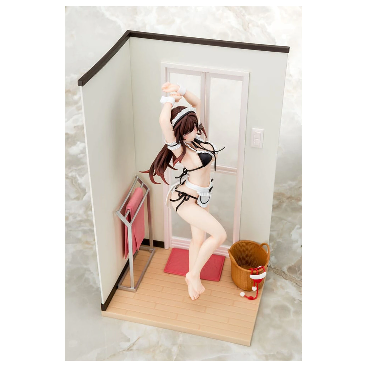 Rent-A-Girlfriend 1/6 Chizuru Mizuhara Maid Bikini ni Okigae PVC szobor figura 30 cm termékfotó