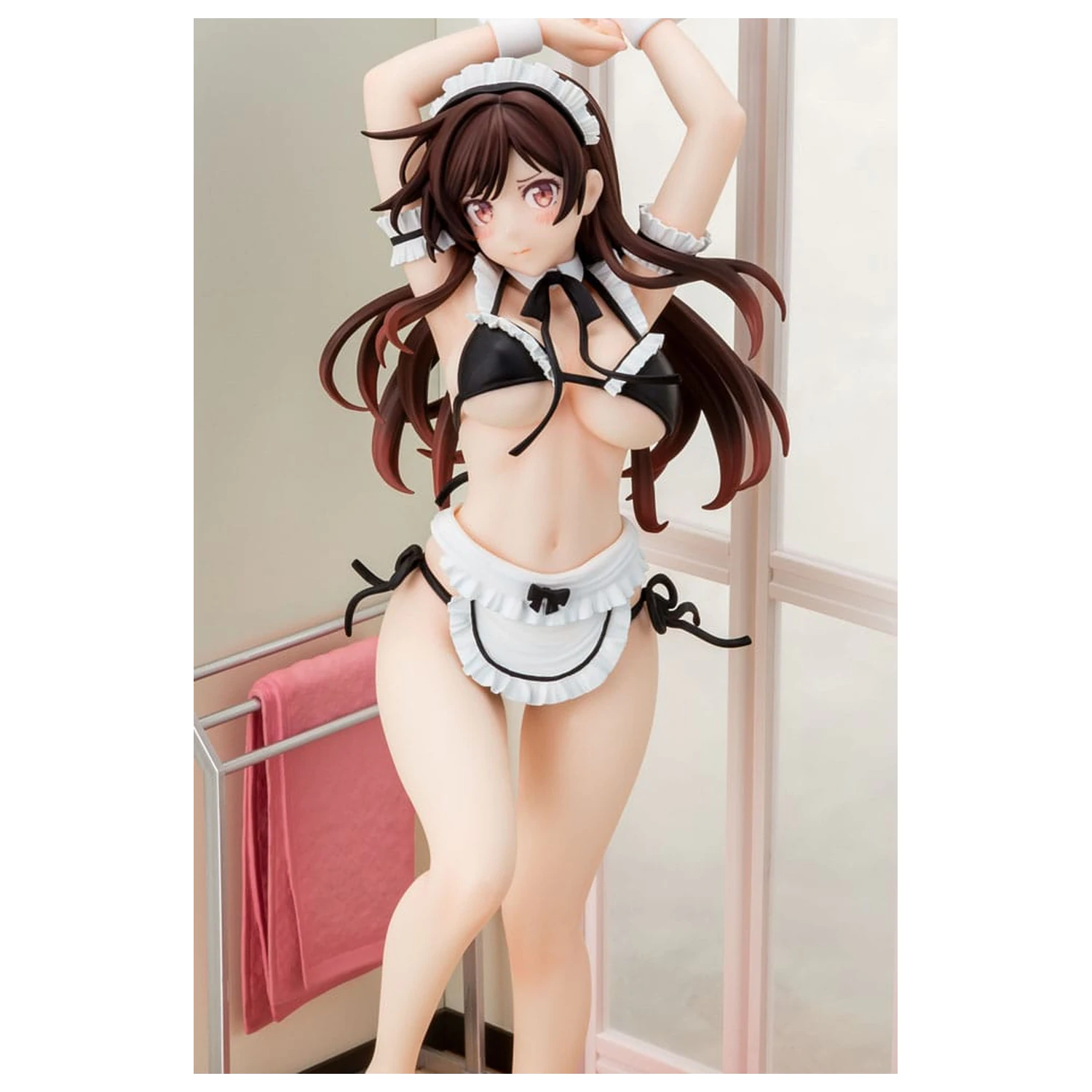 Rent-A-Girlfriend 1/6 Chizuru Mizuhara Maid Bikini ni Okigae PVC szobor figura 30 cm termékfotó