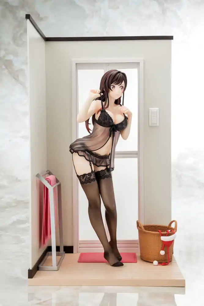 Rent-A-Girlfriend 1/6 Chizuru Mizuhara See-through Lingerie PVC szobor figura 23 cm termékfotó
