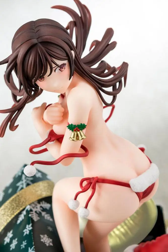 Rent-A-Girlfriend 1/6 Mizuhara Chizuru in a Santa Claus Bikini De Fluffy PVC szobor figura 24 cm termékfotó