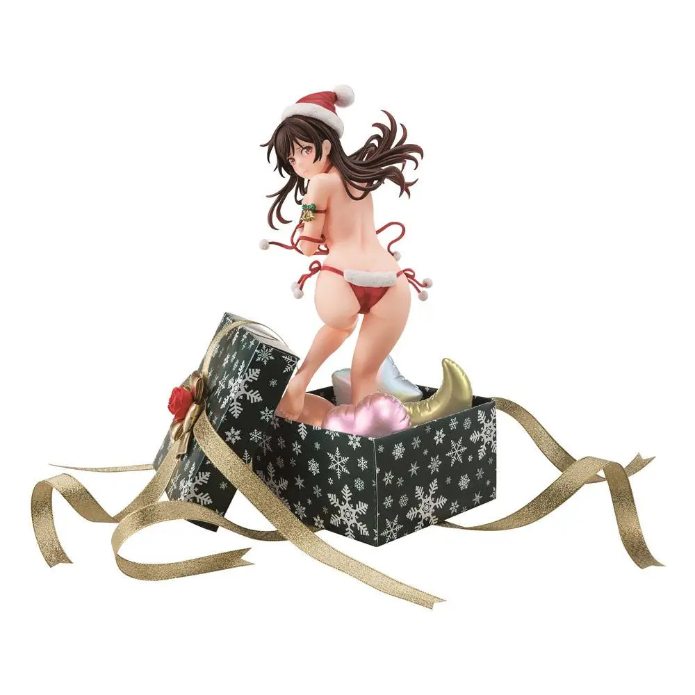 Rent-A-Girlfriend 1/6 Mizuhara Chizuru in a Santa Claus Bikini De Fluffy PVC szobor figura 24 cm termékfotó