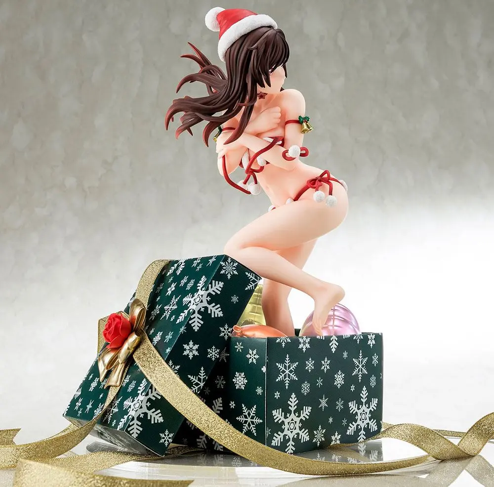 Rent-A-Girlfriend 1/6 Mizuhara Chizuru in a Santa Claus Bikini De Fluffy PVC szobor figura 24 cm termékfotó