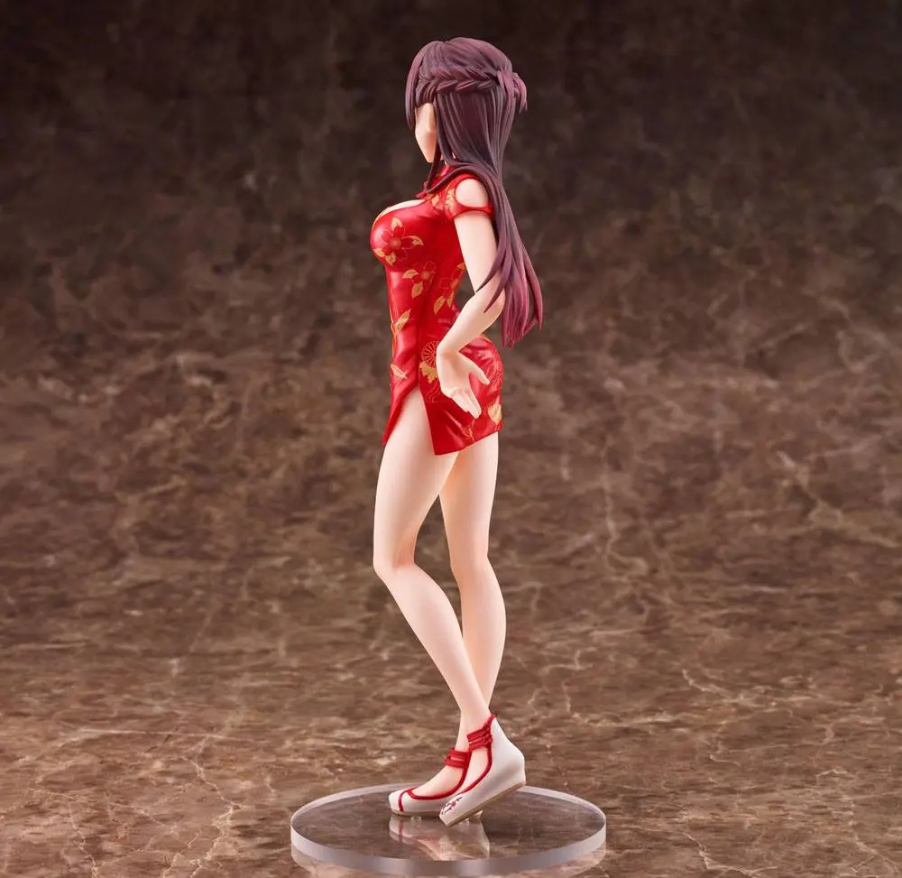 Rent a Girlfriend 1/7 Chizuru Mizuhara China Dress Ver. PVC szobor figura 24 cm termékfotó