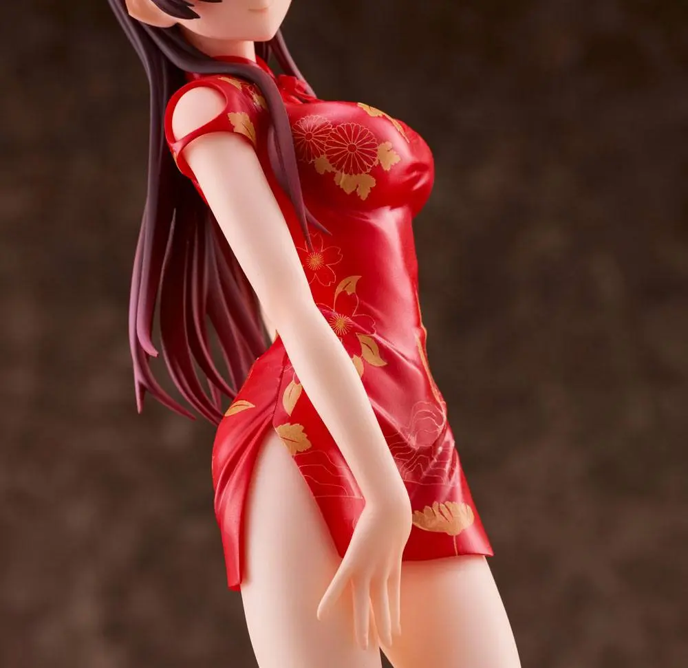 Rent a Girlfriend 1/7 Chizuru Mizuhara China Dress Ver. PVC szobor figura 24 cm termékfotó