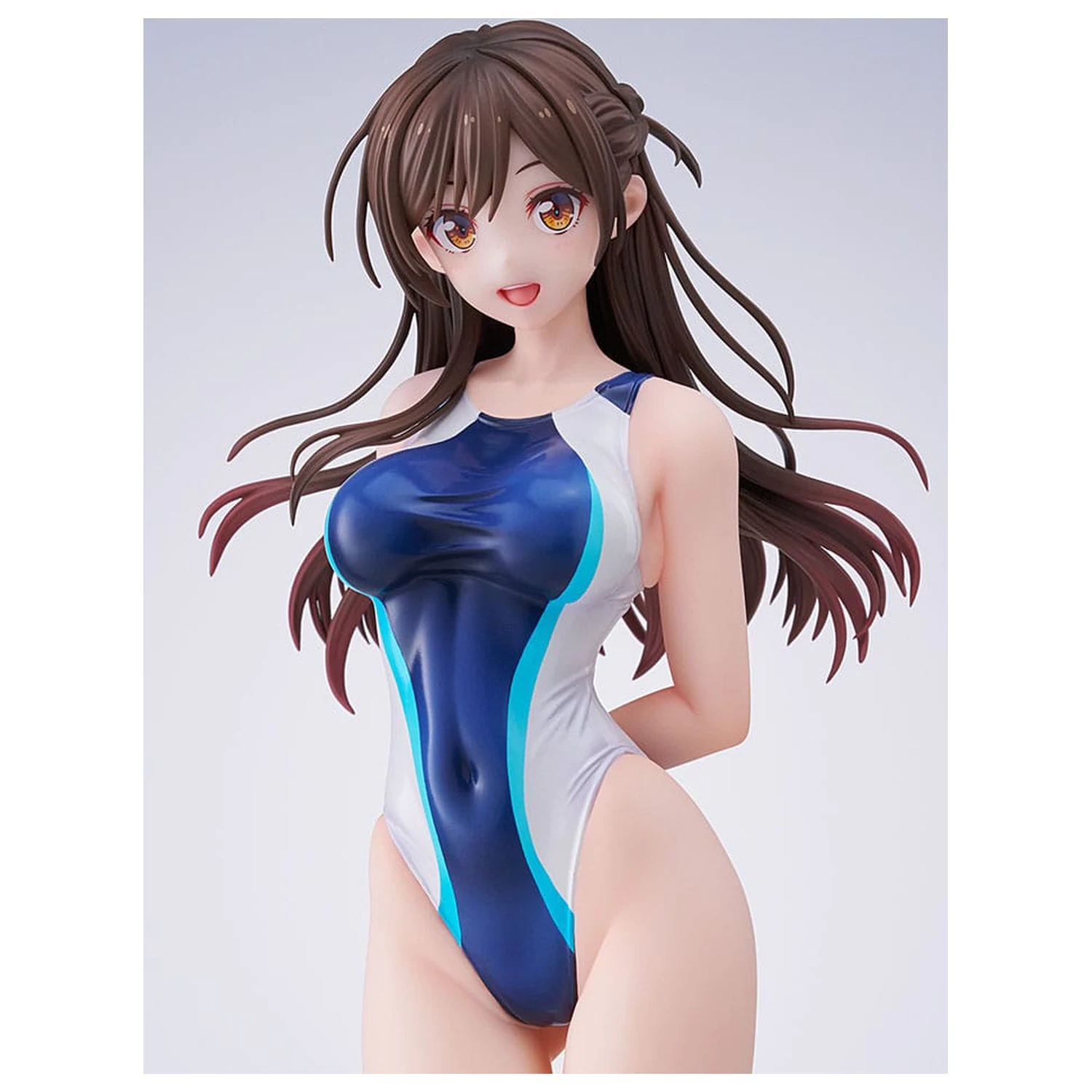 Rent-a-Girlfriend 1/7 Chizuru Mizuhara Light Blue Line Swimwear Ver. PVC szobor figura 25 cm termékfotó