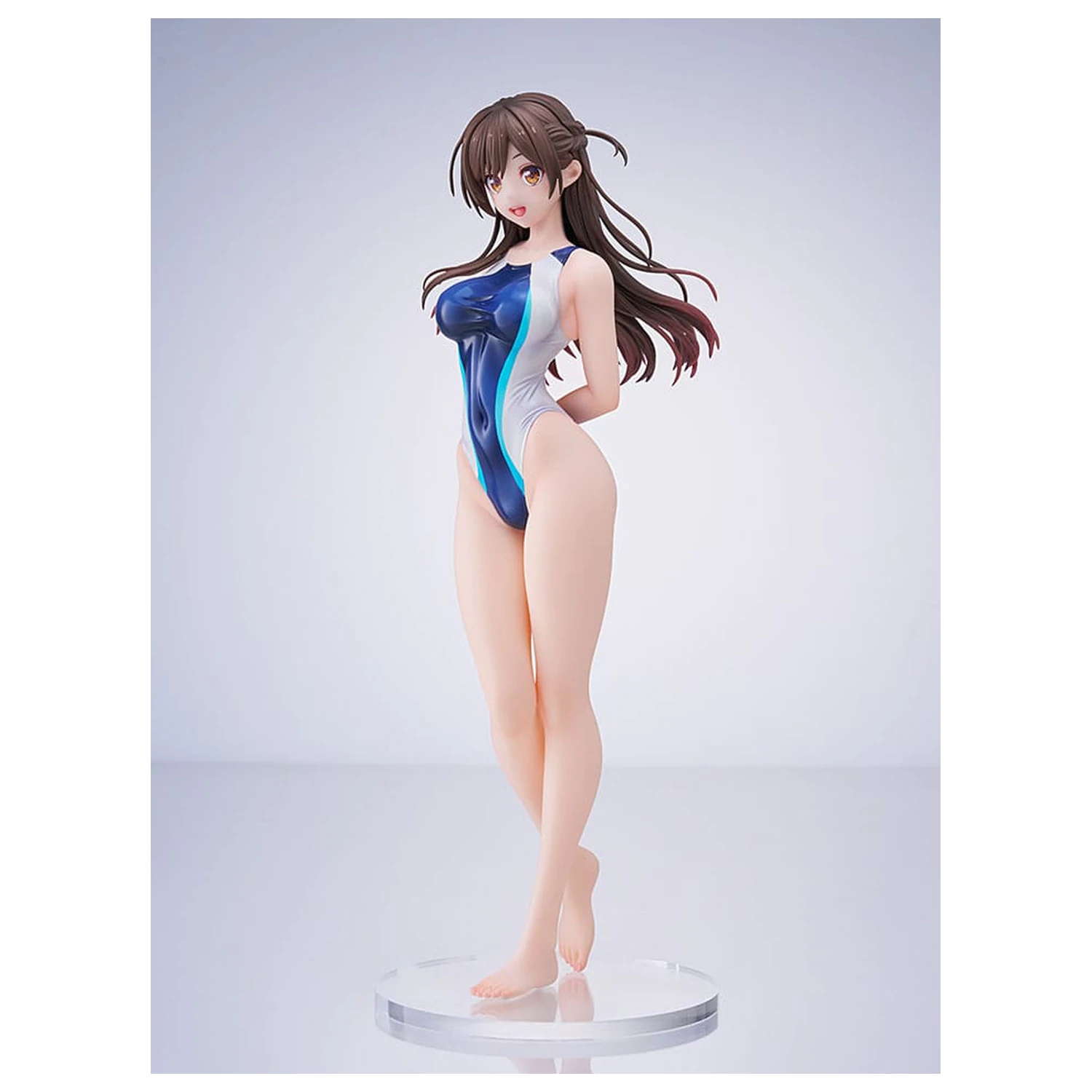 Rent-a-Girlfriend 1/7 Chizuru Mizuhara Light Blue Line Swimwear Ver. PVC szobor figura 25 cm termékfotó