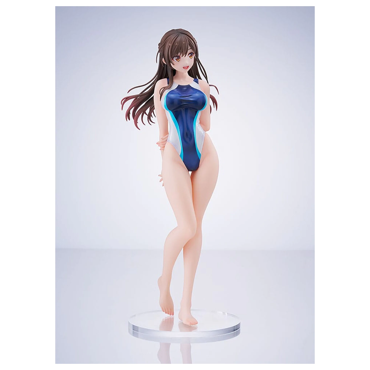 Rent-a-Girlfriend 1/7 Chizuru Mizuhara Light Blue Line Swimwear Ver. PVC szobor figura 25 cm termékfotó