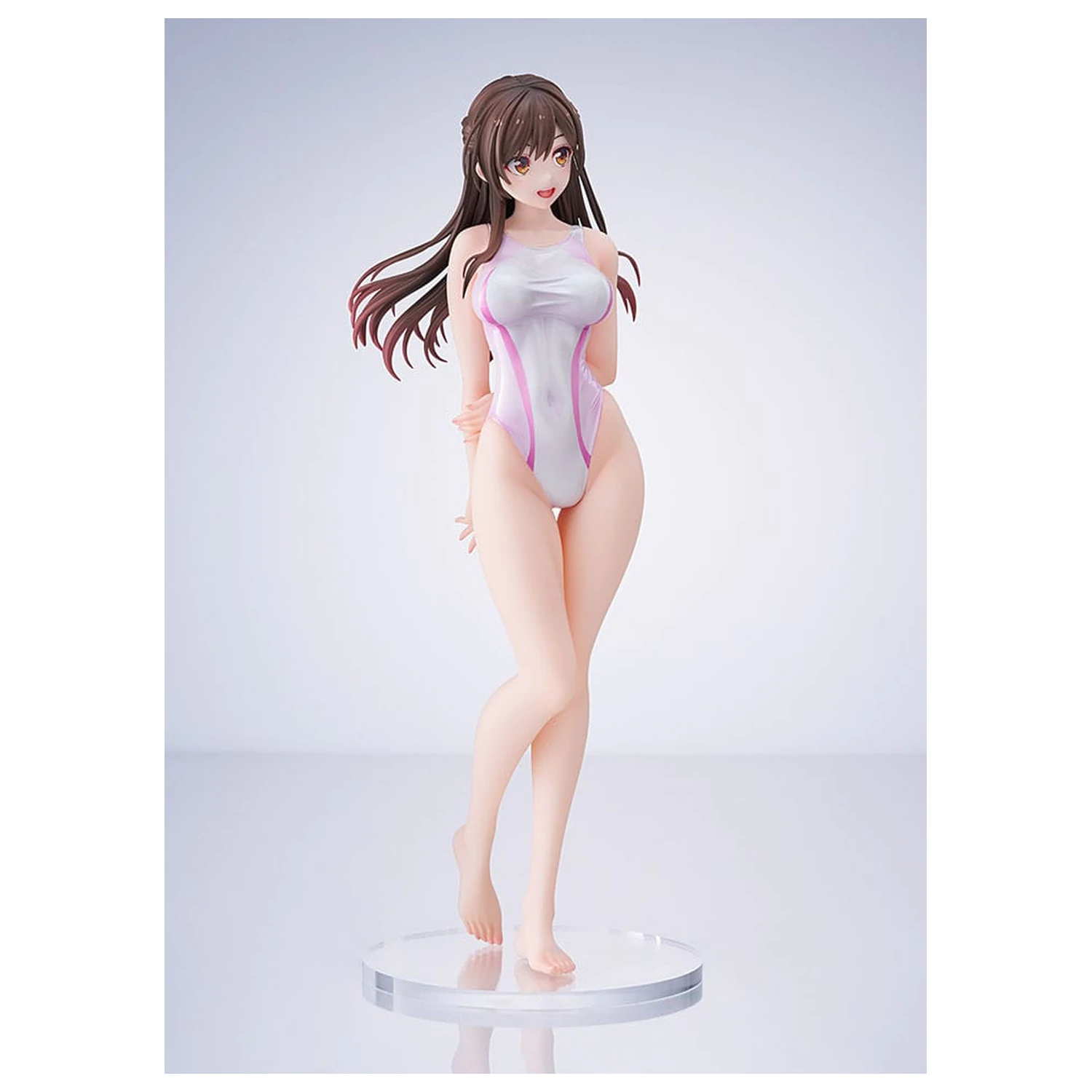 Rent-a-Girlfriend 1/7 Chizuru Mizuhara Pink Line Swimwear Ver. PVC szobor figura 25 cm termékfotó