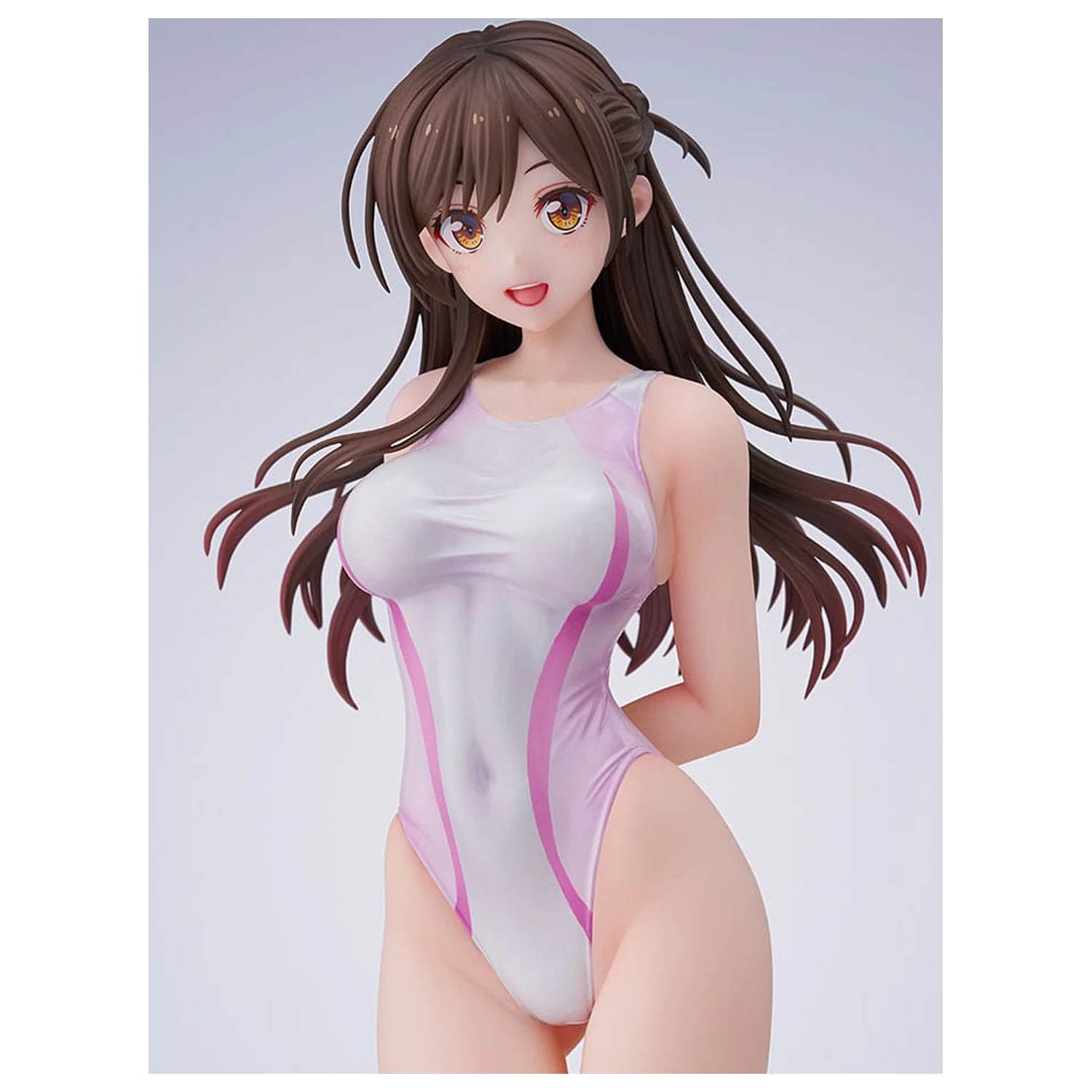 Rent-a-Girlfriend 1/7 Chizuru Mizuhara Pink Line Swimwear Ver. PVC szobor figura 25 cm termékfotó