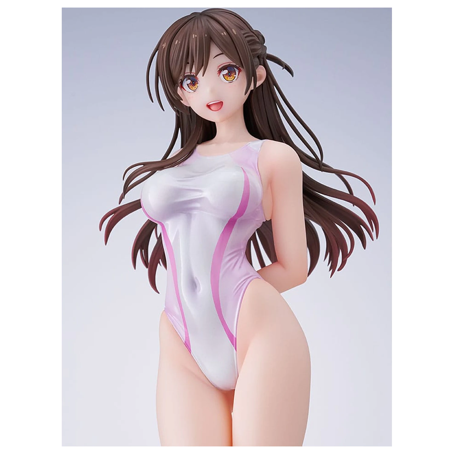 Rent-a-Girlfriend 1/7 Chizuru Mizuhara Pink Line Swimwear Ver. PVC szobor figura 25 cm termékfotó