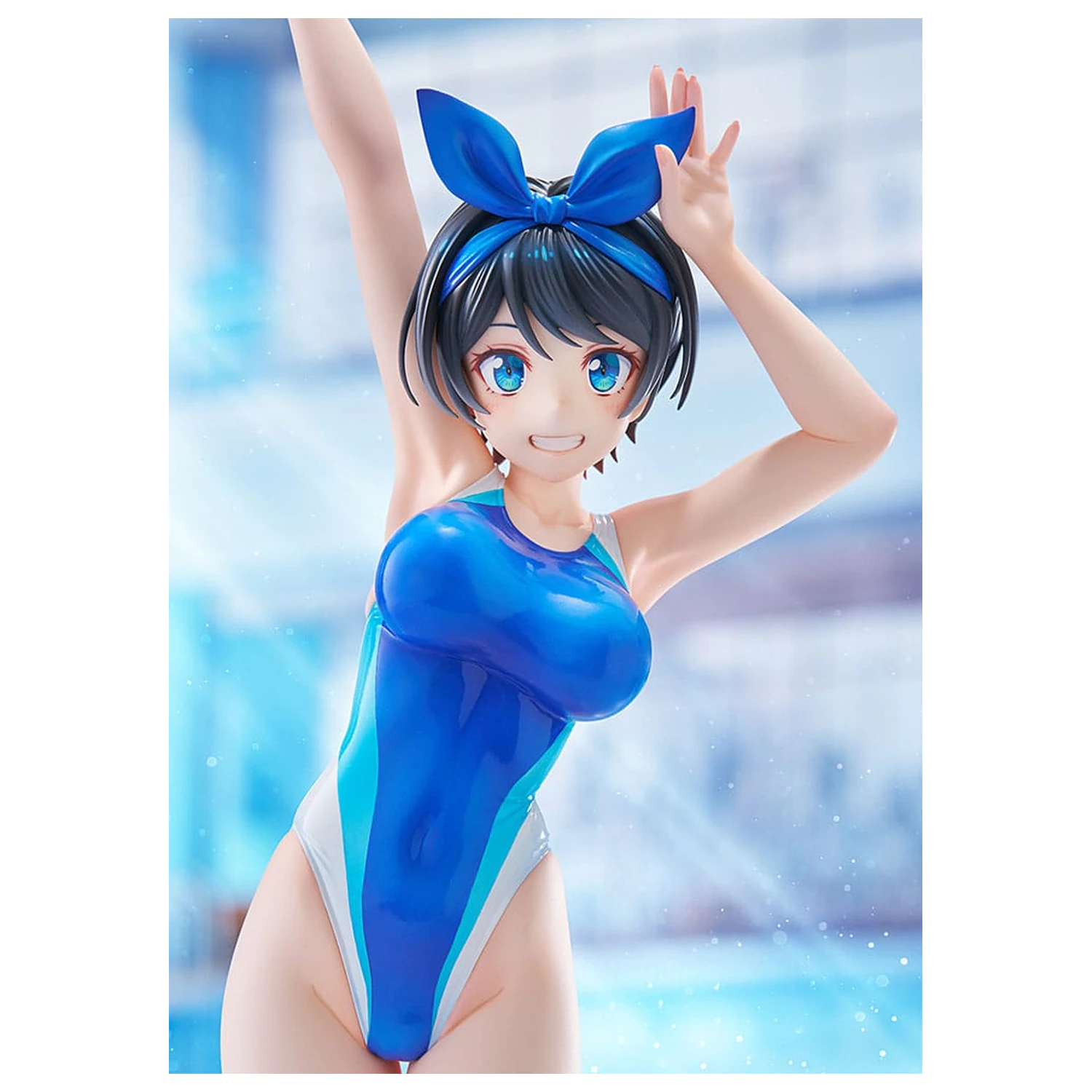 Rent-a-Girlfriend 1/7 Ruka Sarashina Competition Swimsuit Ver. PVC szobor figura 29 cm termékfotó