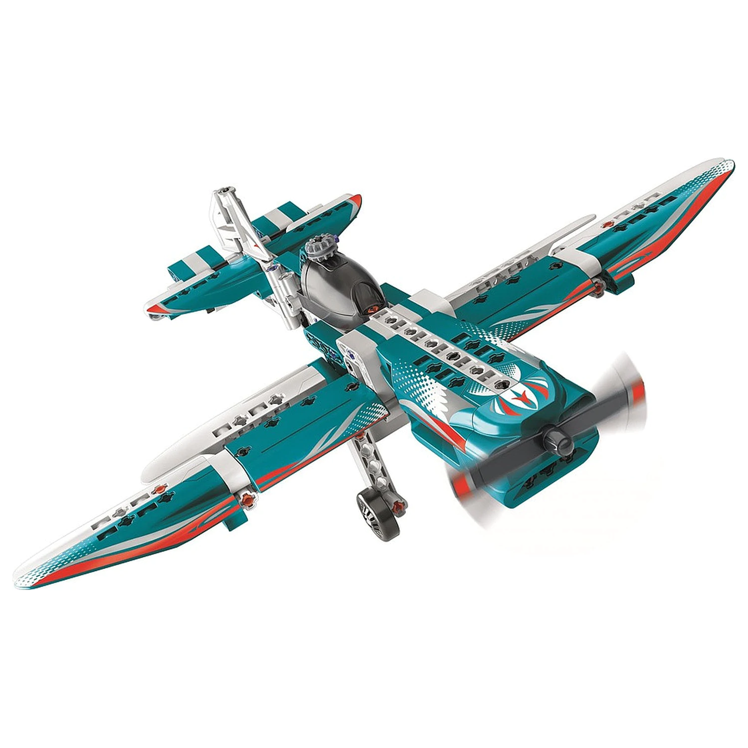 Repülők és helikopterek Mechanics 10 az 1-ben építőjáték  termékfotó