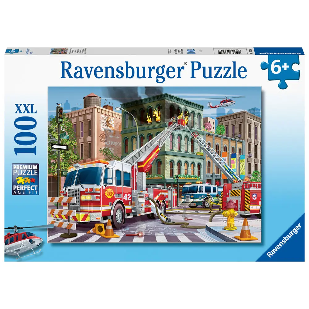 Rescue by the fire brigade XXL puzzle 100db-os termékfotó