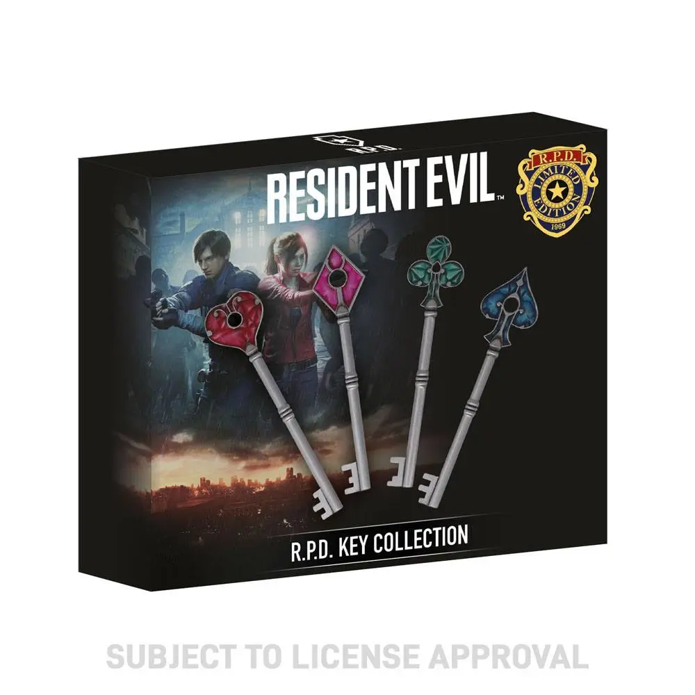 Resident Evil 2 1/1 R.P.D Kulcs kollekció replika termékfotó