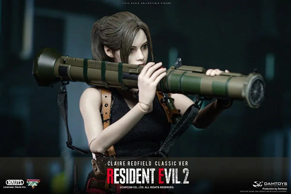 Resident Evil 2 1/6 Claire Redfield (Classic Version) akciófigura 30 cm termékfotó