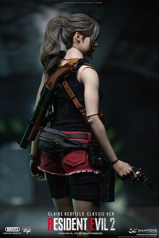 Resident Evil 2 1/6 Claire Redfield (Classic Version) akciófigura 30 cm termékfotó