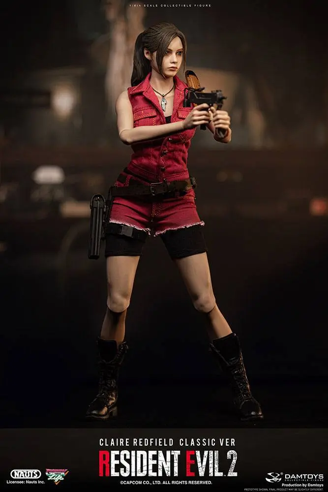 Resident Evil 2 1/6 Claire Redfield (Classic Version) akciófigura 30 cm termékfotó