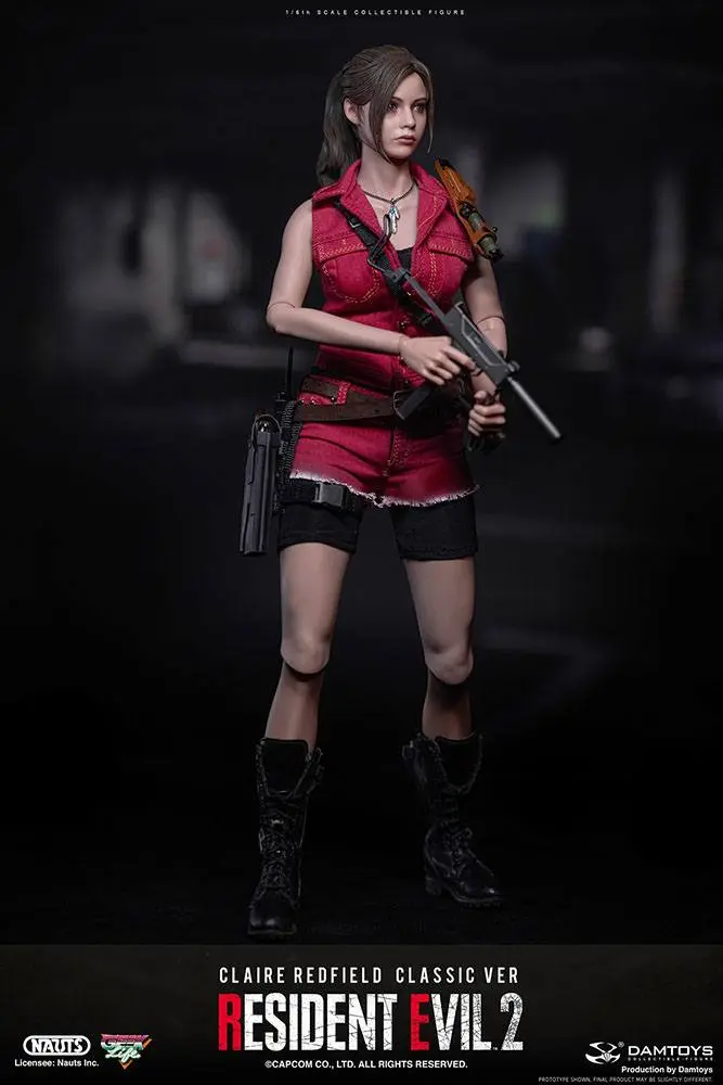 Resident Evil 2 1/6 Claire Redfield (Classic Version) akciófigura 30 cm termékfotó
