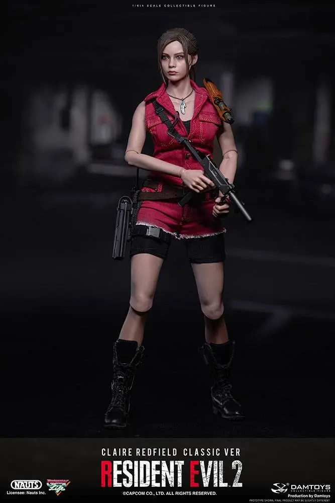 Resident Evil 2 1/6 Claire Redfield (Classic Version) akciófigura 30 cm termékfotó