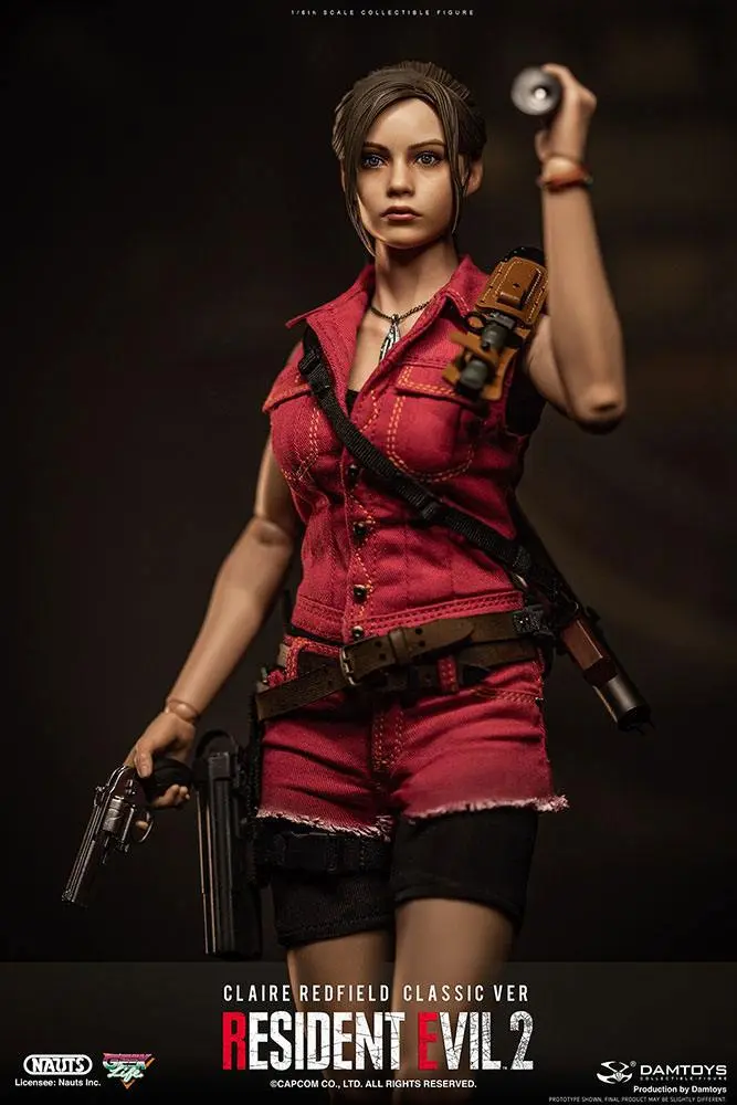 Resident Evil 2 1/6 Claire Redfield (Classic Version) akciófigura 30 cm termékfotó