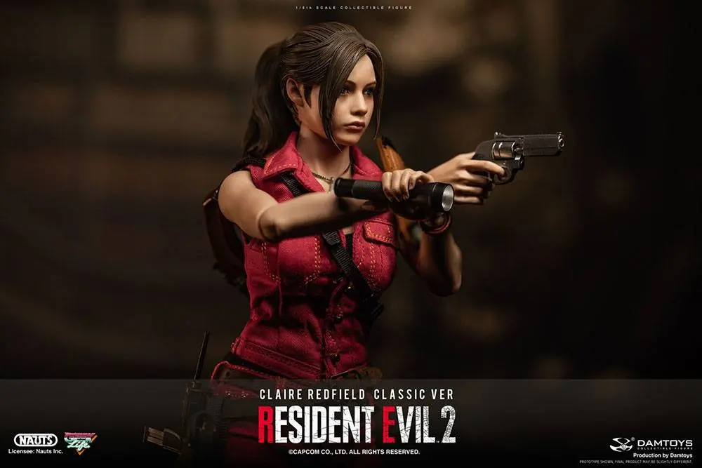 Resident Evil 2 1/6 Claire Redfield (Classic Version) akciófigura 30 cm termékfotó