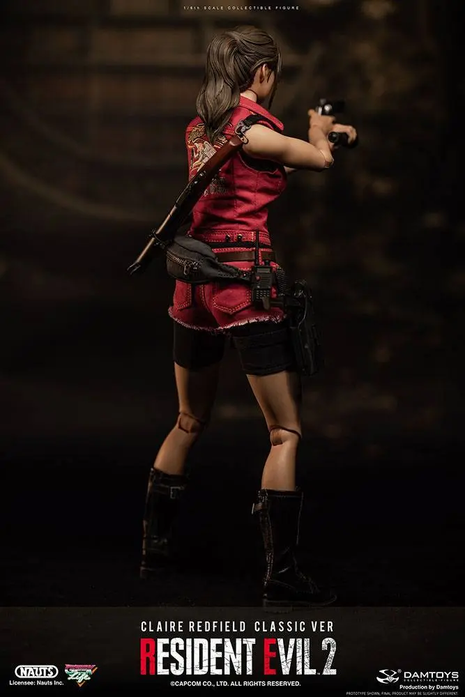 Resident Evil 2 1/6 Claire Redfield (Classic Version) akciófigura 30 cm termékfotó