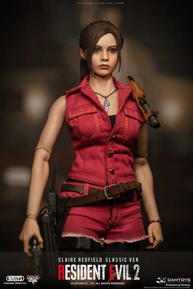 Resident Evil 2 1/6 Claire Redfield (Classic Version) akciófigura 30 cm termékfotó
