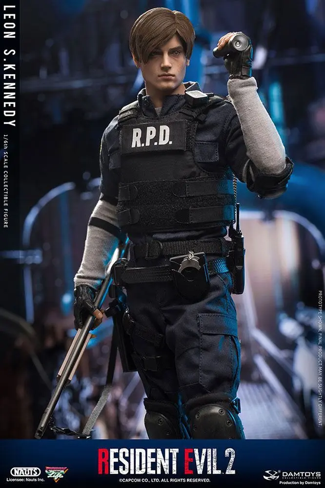 Resident Evil 2 1/6 Leon S. Kennedy akciófigura 30 cm termékfotó