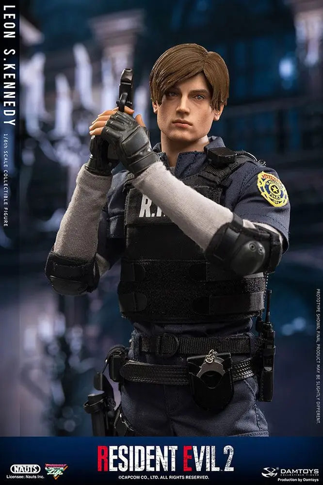 Resident Evil 2 1/6 Leon S. Kennedy akciófigura 30 cm termékfotó