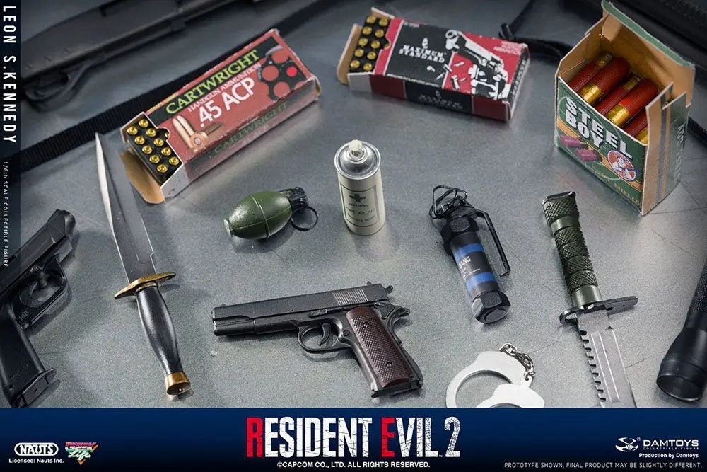 Resident Evil 2 1/6 Leon S. Kennedy akciófigura 30 cm termékfotó