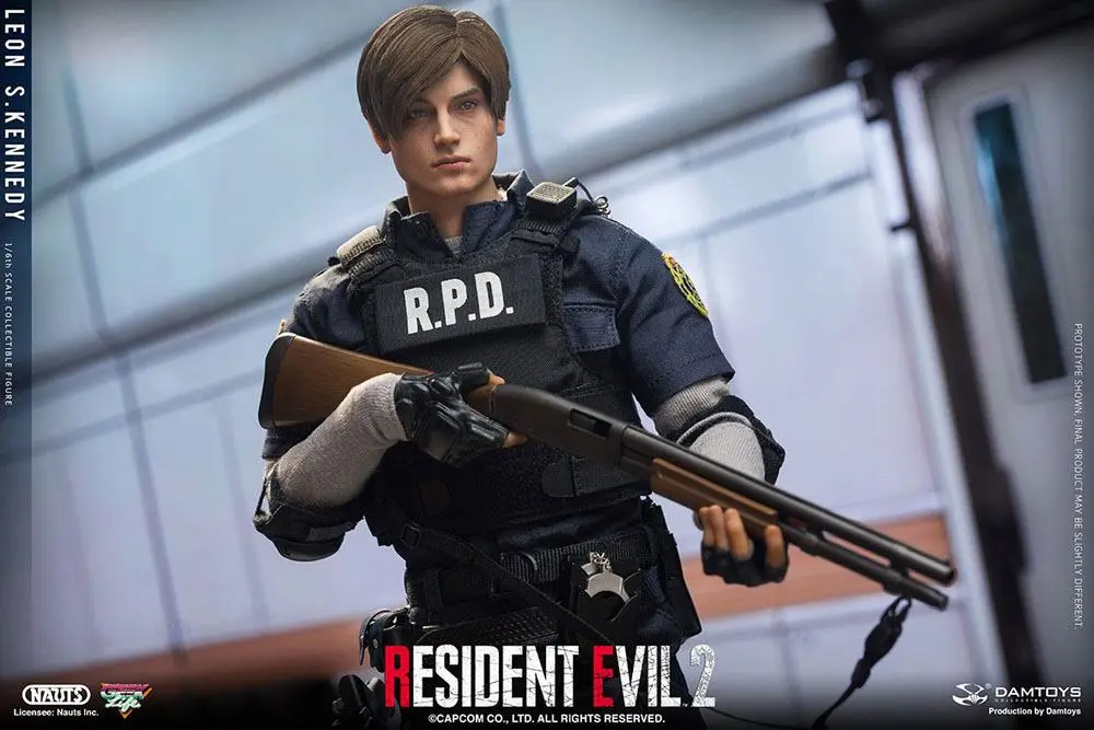 Resident Evil 2 1/6 Leon S. Kennedy akciófigura 30 cm termékfotó