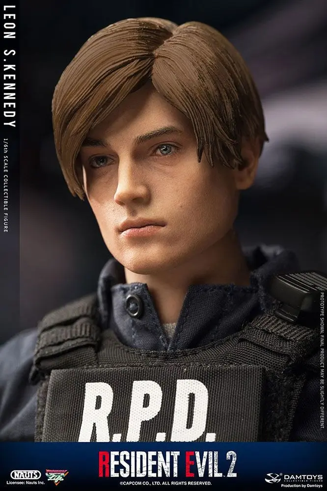 Resident Evil 2 1/6 Leon S. Kennedy akciófigura 30 cm termékfotó