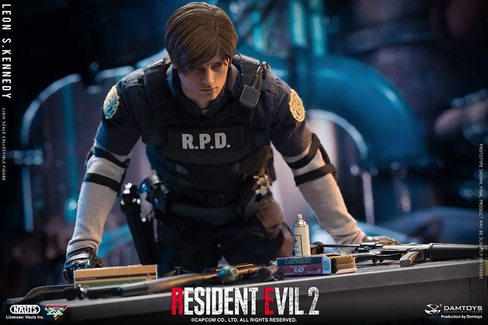 Resident Evil 2 1/6 Leon S. Kennedy akciófigura 30 cm termékfotó
