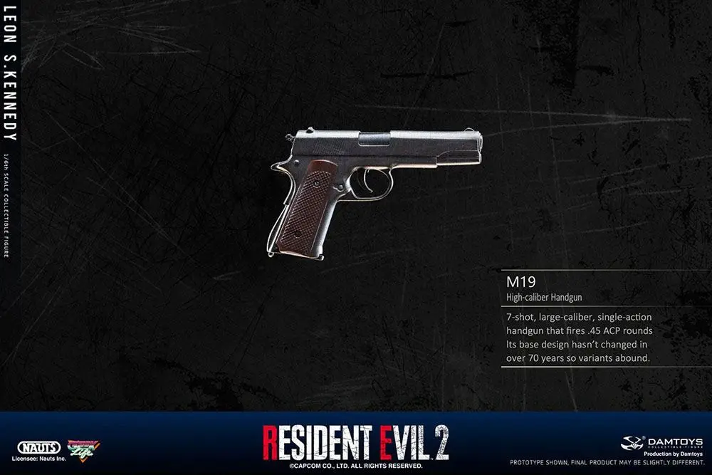 Resident Evil 2 1/6 Leon S. Kennedy akciófigura 30 cm termékfotó